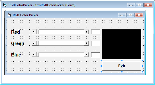 frmRGBColorPicker (Design) (Command Button)